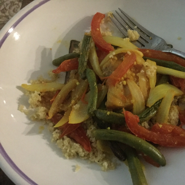 Cod and Green Bean Curry