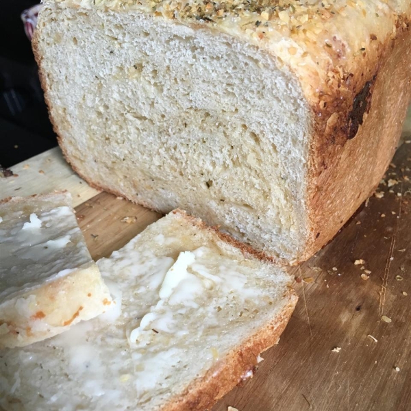 Onion, Garlic, Cheese Bread