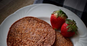 Strawberry Oat Chocolate Chip Greek Yogurt Pancakes