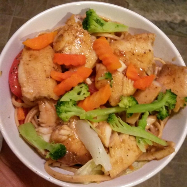 Tilapia and Mizithra Pasta