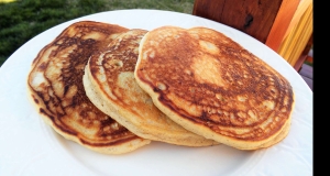 Gingersnap Peanut Butter Pancakes