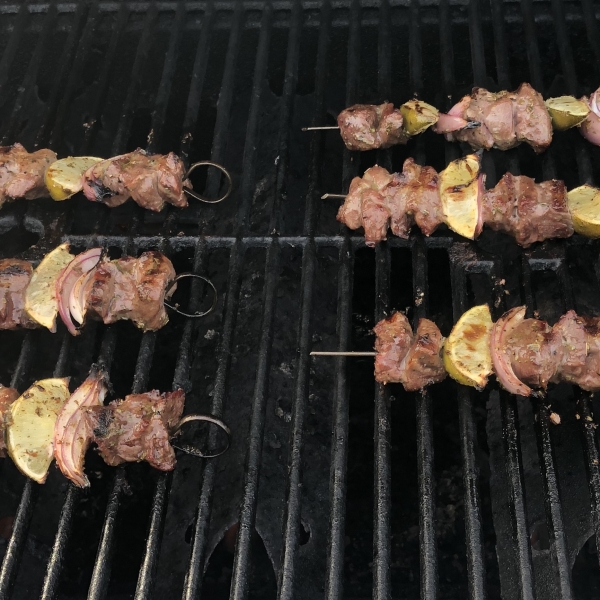 Mojo Beef Kabobs