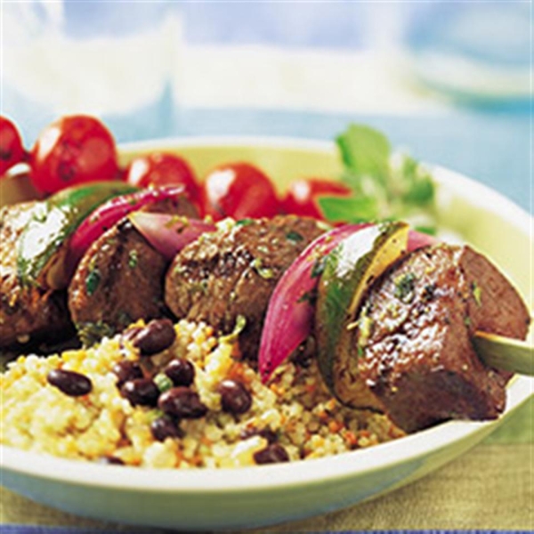 Mojo Beef Kabobs