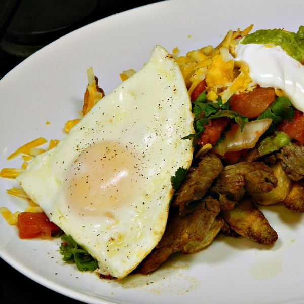 Carne Asada Breakfast Fries