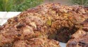 Shredded Apple Spelt Cake