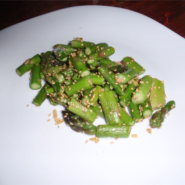 Stir-Fried Sesame Asparagus