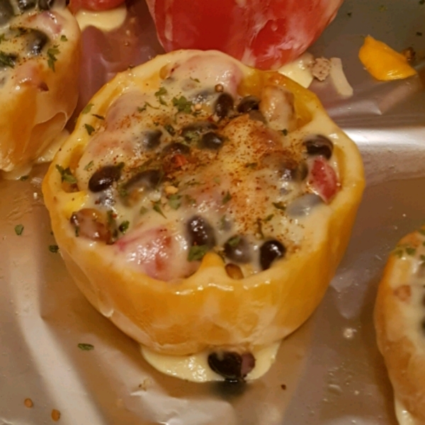 Mexican Chicken-Stuffed Peppers