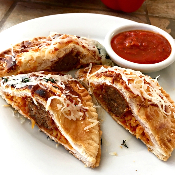 Spaghetti and Meatball Hand Pies