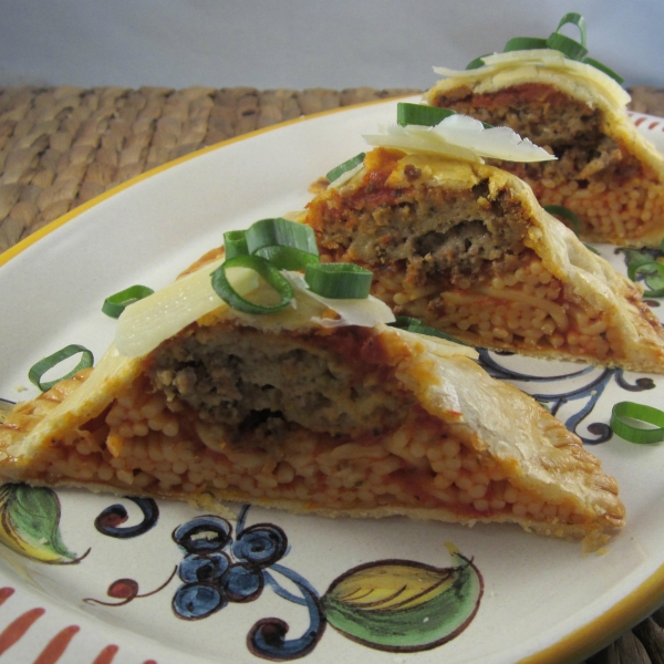 Spaghetti and Meatball Hand Pies