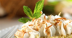 Coconut Cream Custard Pie