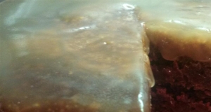 Slow Cooker Gingerbread Cake with Lemon Sauce