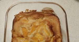 Quick and Easy Peach Cobbler