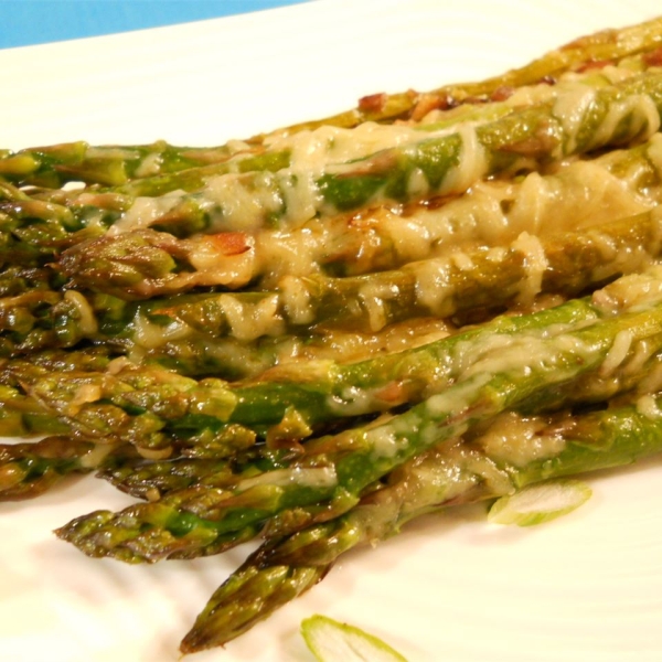 Buck's Italian-Grilled Asparagus