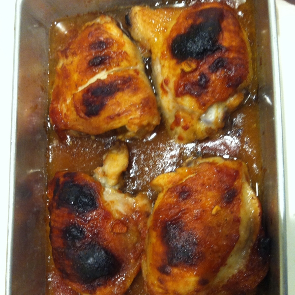 BBQ Chicken Thighs