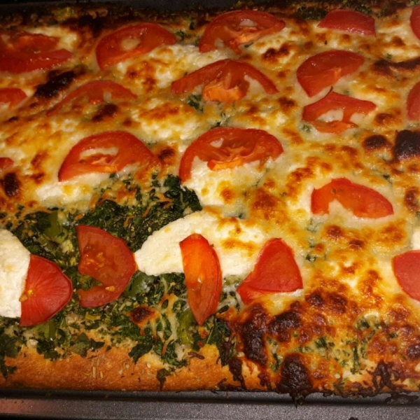 Arugula and Goat Cheese Pizza