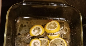 Baked Fresh Rainbow Trout