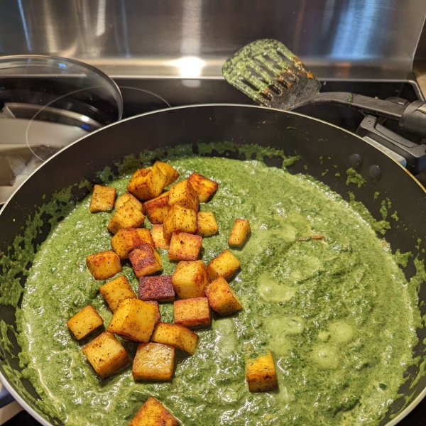 Authentic Saag Paneer
