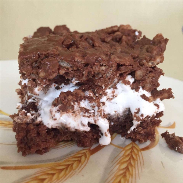 Krispy Brownie Delights