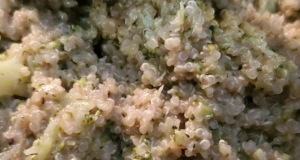 Cheesy Broccoli Quinoa