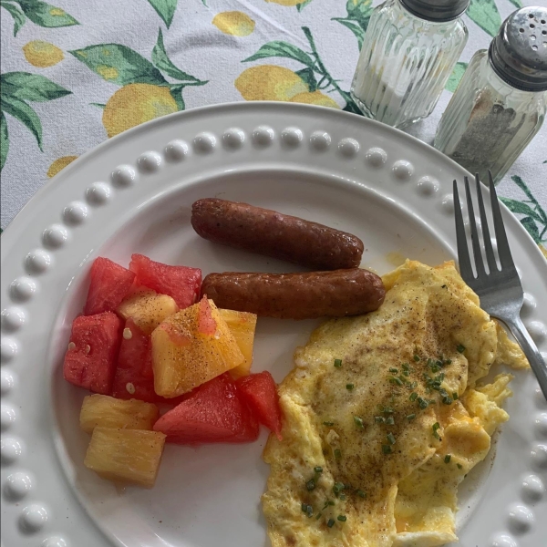 Egg Flipped Over