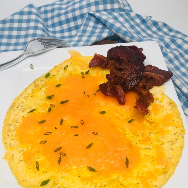 Egg Flipped Over