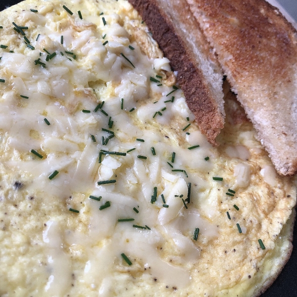 Egg Flipped Over