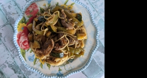 Beef Teriyaki Noodles