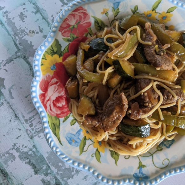 Beef Teriyaki Noodles