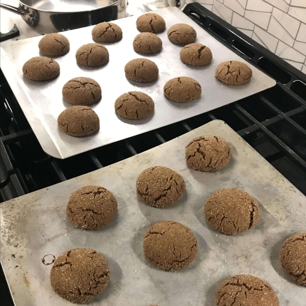 Spicy Ginger Cookies