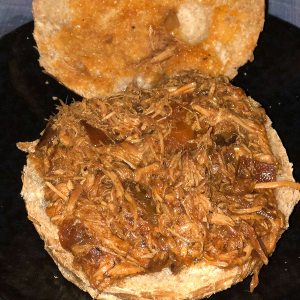Adrienne's Overnight Barbecued Beef Sandwiches