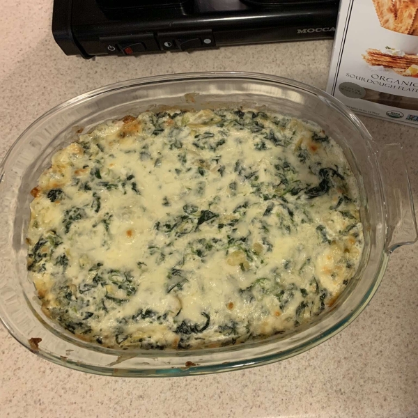 Artichoke & Spinach Dip Restaurant Style