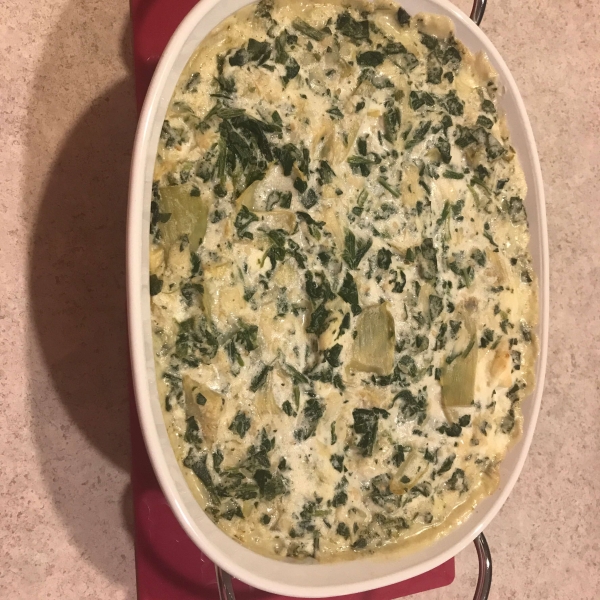 Artichoke & Spinach Dip Restaurant Style