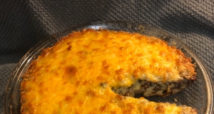 Impossible Cheeseburger Pie