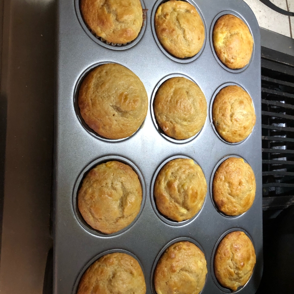 Banana Yogurt Muffins
