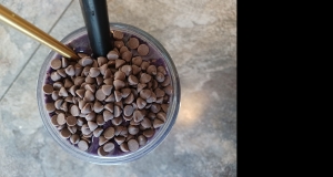Protein Smoothie Bowl with Berries, Chocolate Chips, and Granola