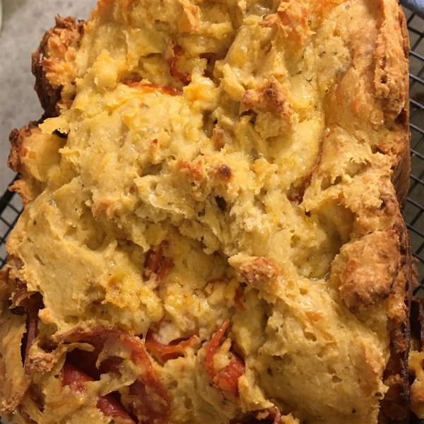 Hubby's Pizza Bread