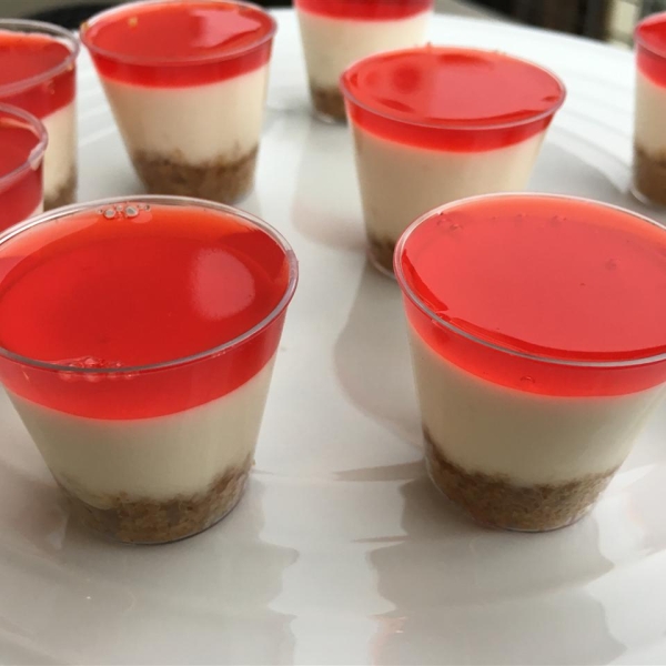 Strawberry Cheesecake Jell-O® Shots