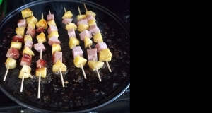 Ham and Pineapple Kabobs