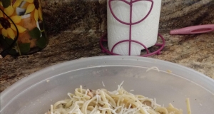 Camping Pasta with Clam Sauce