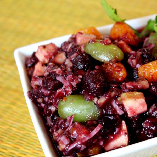 No Cook Cranberry Salad