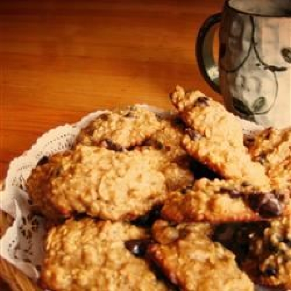 No Butter Choco-Chip Cookies