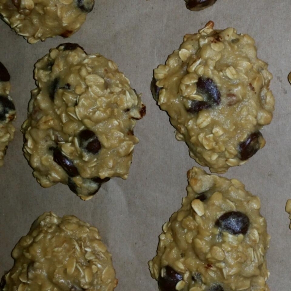No Butter Choco-Chip Cookies