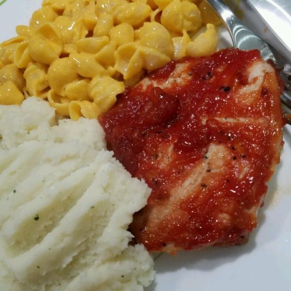 Barbecue Pork Chops Medley