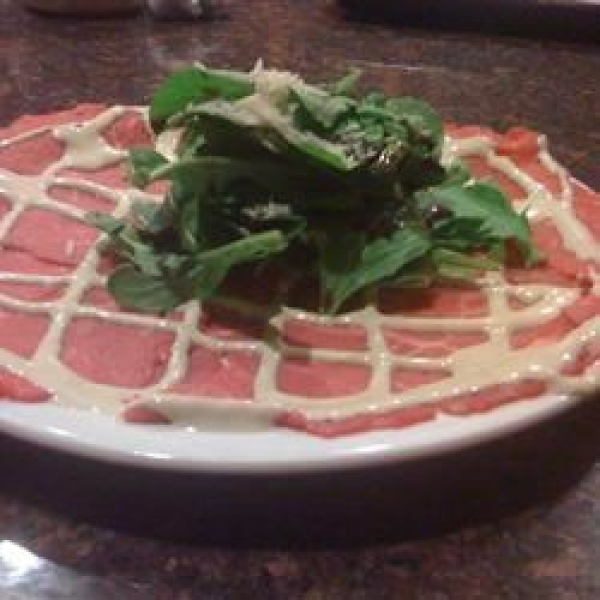 Painted Chef's Classic Beef Carpaccio