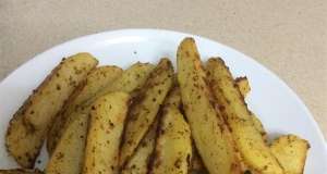 Totally Tangy Baked French Fries