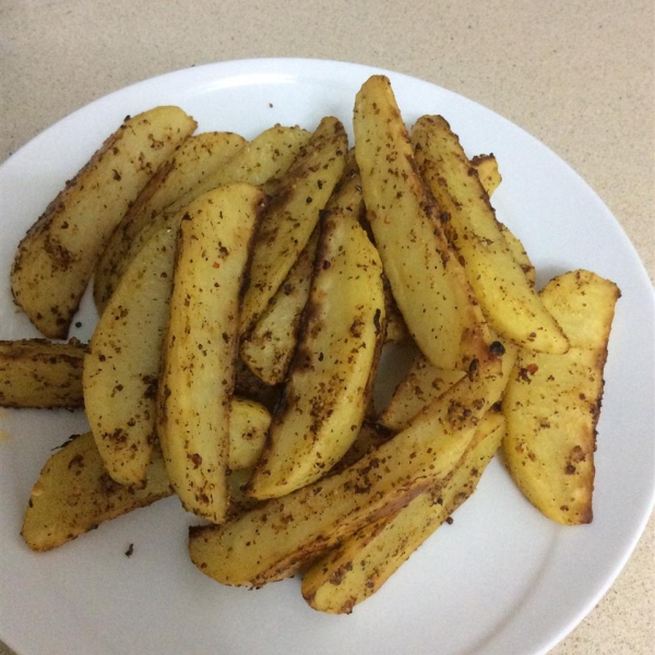 Totally Tangy Baked French Fries