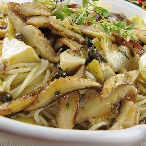 Shiitake Scallopine