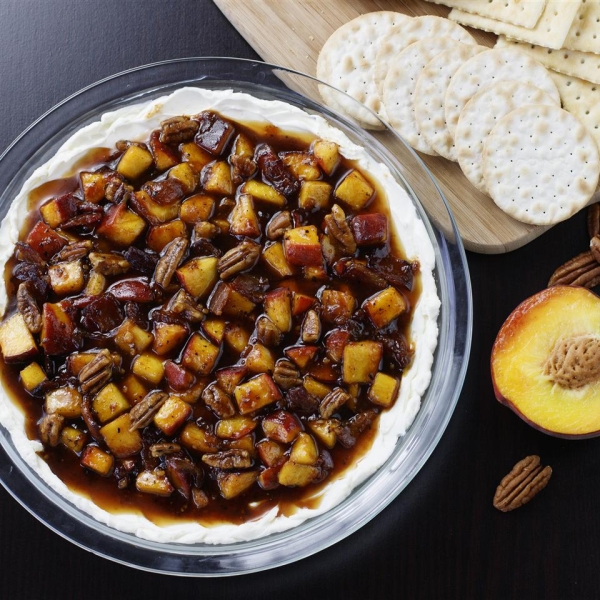 Sweet Georgia Peach and Pecan Dip