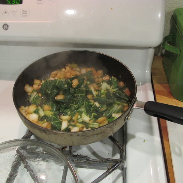 Low-Carb Spaghetti Squash Salad with Bok Choy
