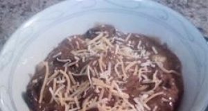 Leftover Turkey Chili in the Slow Cooker